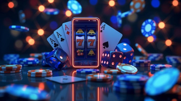 Pemain muda menikmati hiburan sepak bola di perangkat mobile dengan wajah ceria